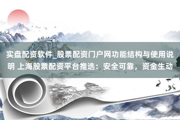 实盘配资软件_股票配资门户网功能结构与使用说明 上海股票配资平台推选：安全可靠，资金生动